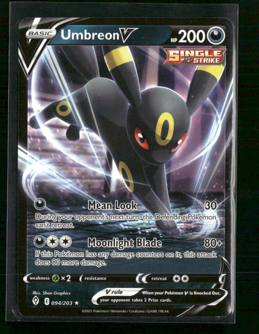 SWSH07: Evolving Skies Umbreon V #094/203