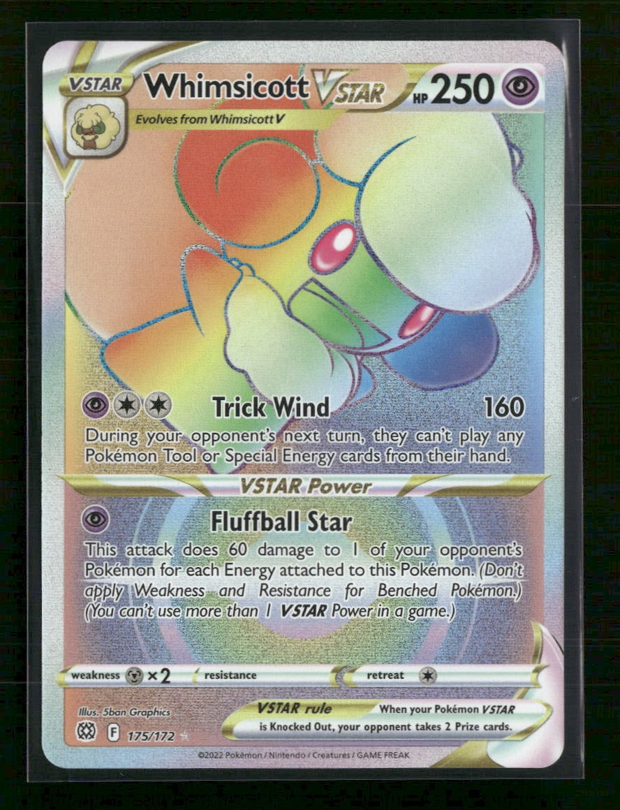 SWSH09: Brilliant Stars Whimsicott VSTAR (Secret) #175/172