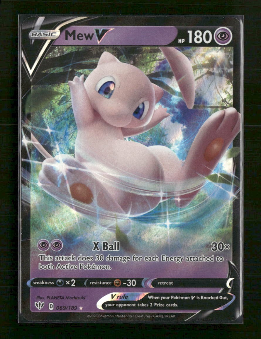 SWSH03: Darkness Ablaze Mew V #069/189
