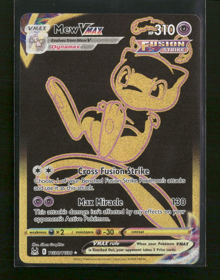 SWSH11: Lost Origin Trainer Gallery Mew VMAX (Secret) #TG30/TG30