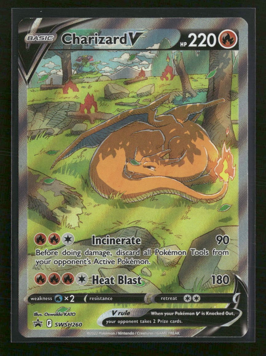 SWSH: Sword & Shield Promo Cards Charizard V #SWSH260