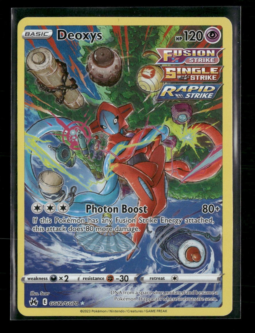 SWSH: Crown Zenith: Galarian Gallery Deoxys #GG12/GG70