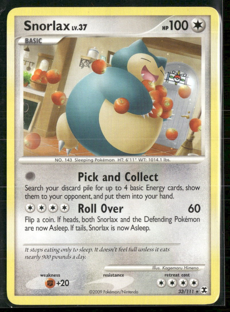 Rising Rivals Snorlax (33) #33/111