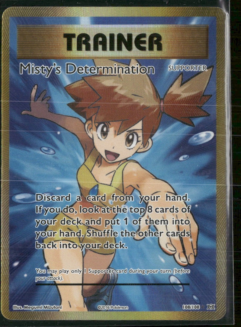 XY - Evolutions Misty's Determination (Full Art) #108/108