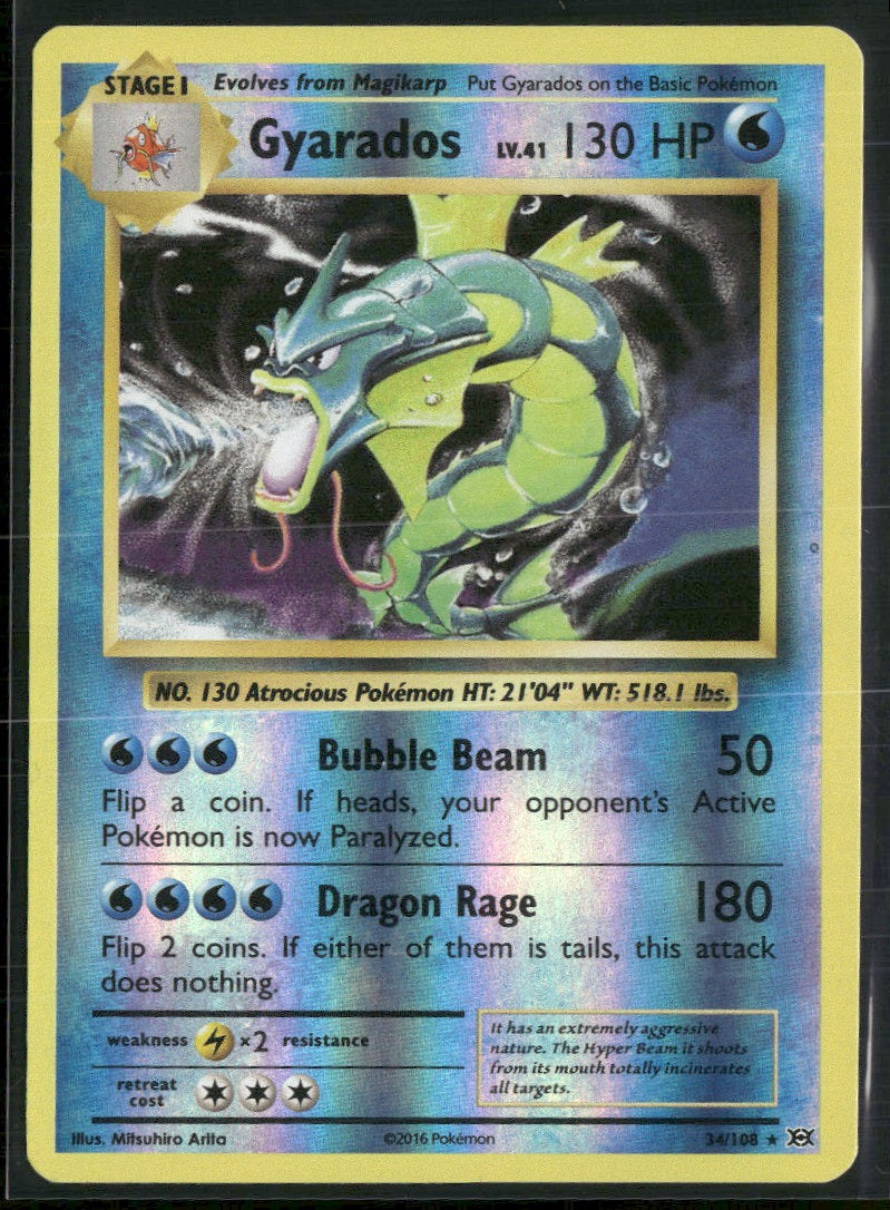 XY - Evolutions Gyarados #34/108