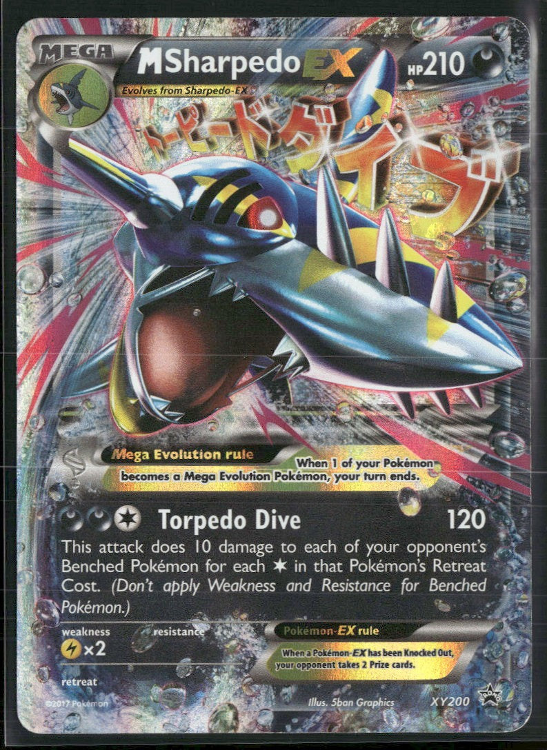 XY Promos M Sharpedo EX #XY200