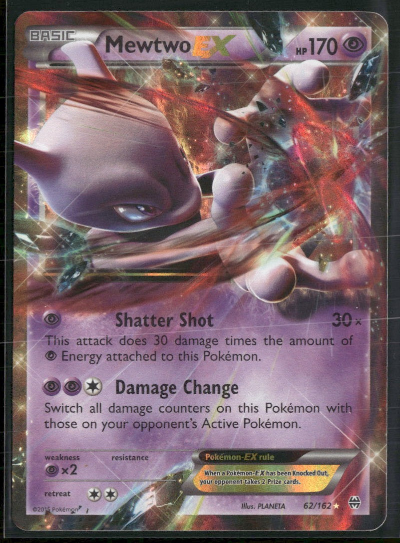 XY - BREAKthrough Mewtwo EX (62) #62/162