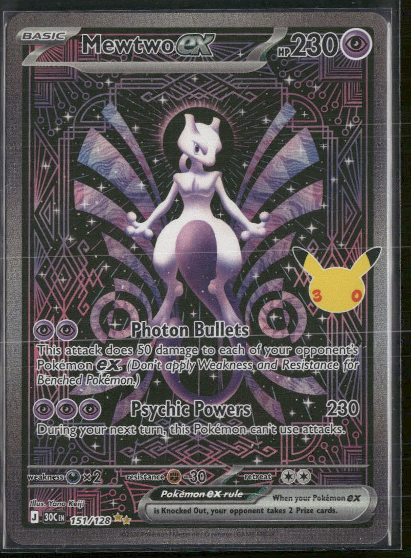ME: 30th Celebration Mewtwo ex #151/128