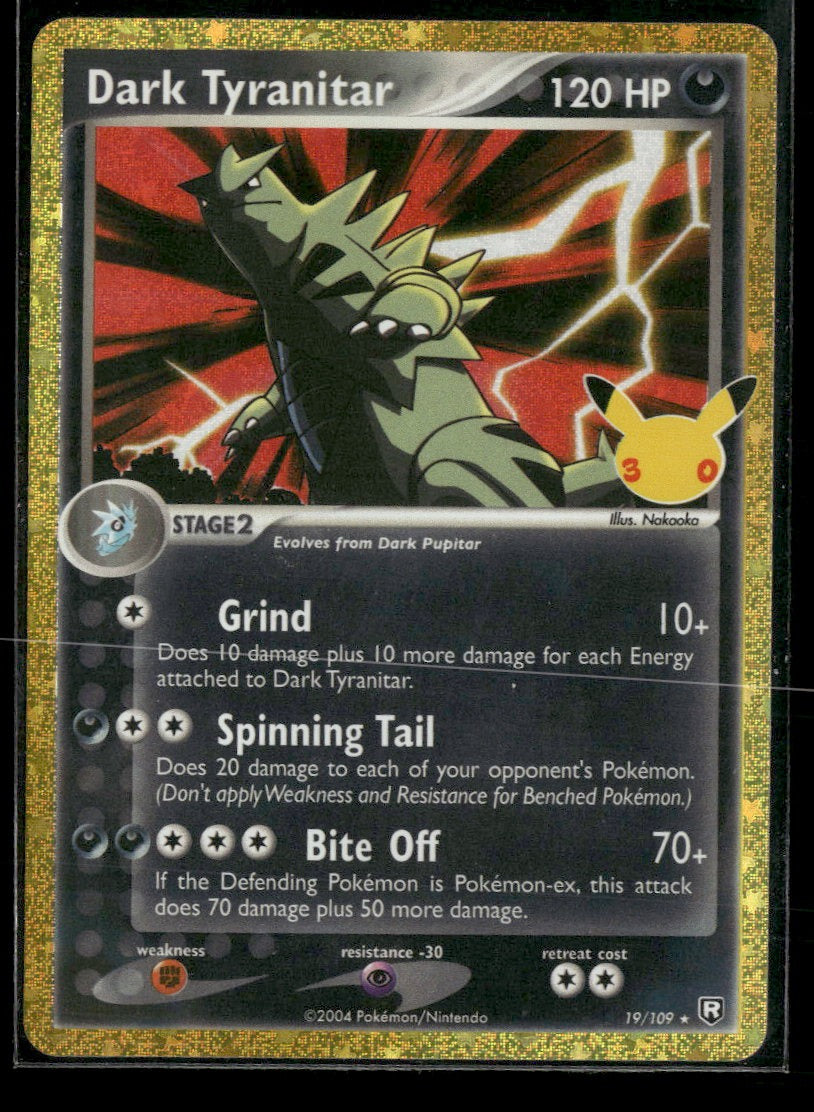 ME: 30th Celebration Classic Collection Dark Tyranitar #19/109