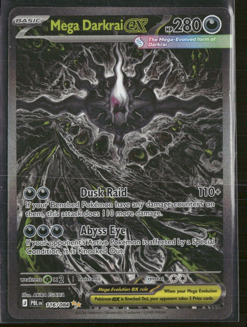 ME05: Pitch Black Mega Darkrai ex #116/084