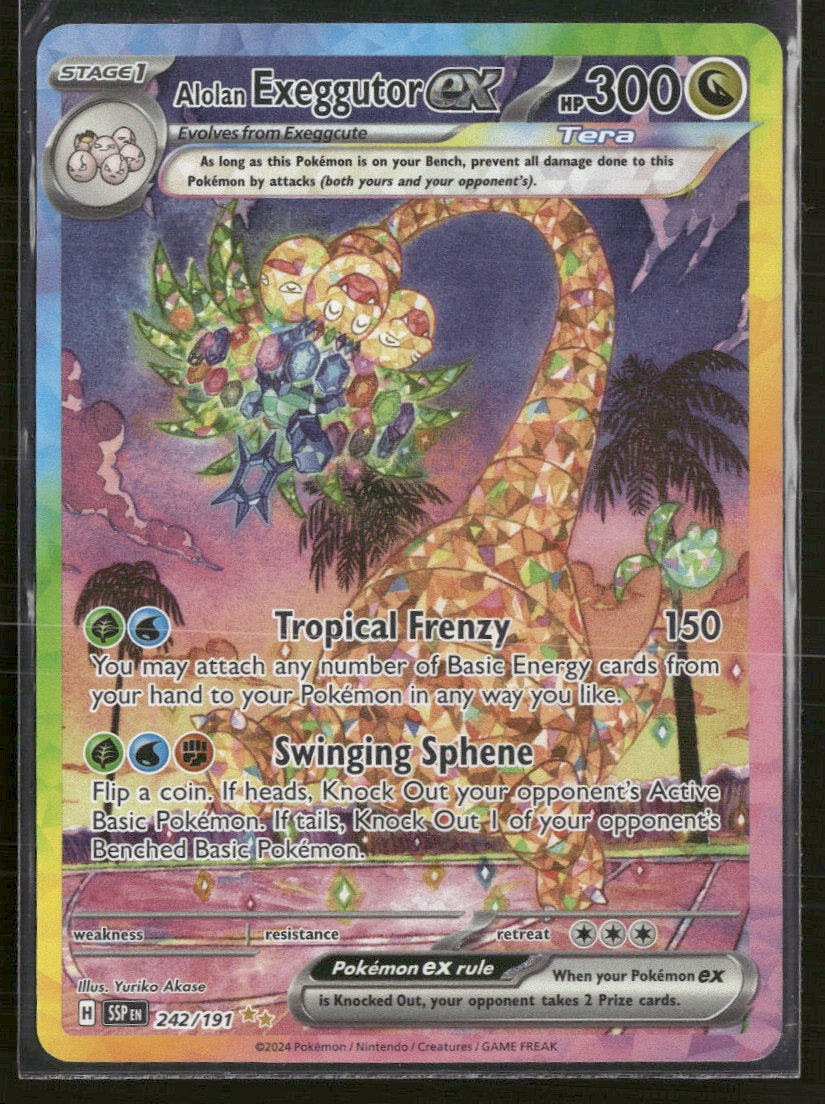 SV08: Surging Sparks Alolan Exeggutor ex #242/191