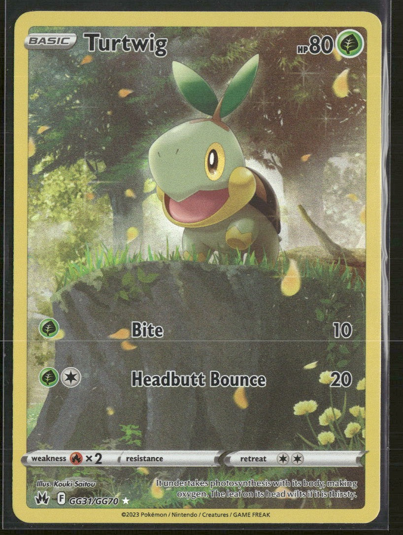 SWSH: Crown Zenith: Galarian Gallery Turtwig #GG31/GG70
