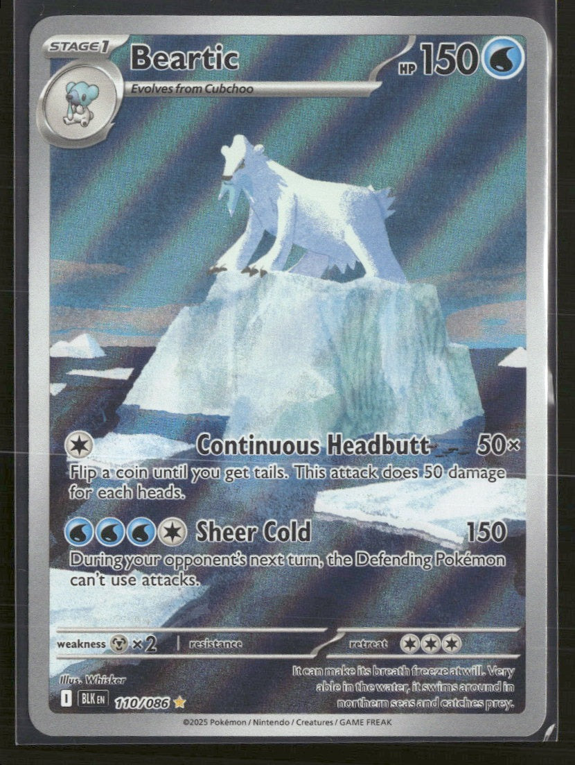 SV: Black Bolt Beartic #110/086