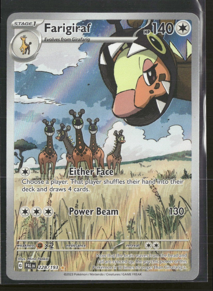 SV02: Paldea Evolved Farigiraf #228/193