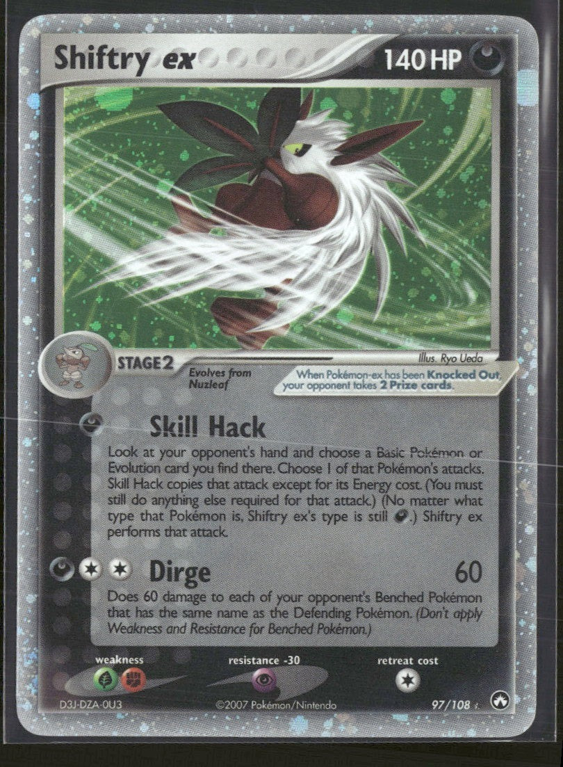 EX Power Keepers Shiftry ex #97/108