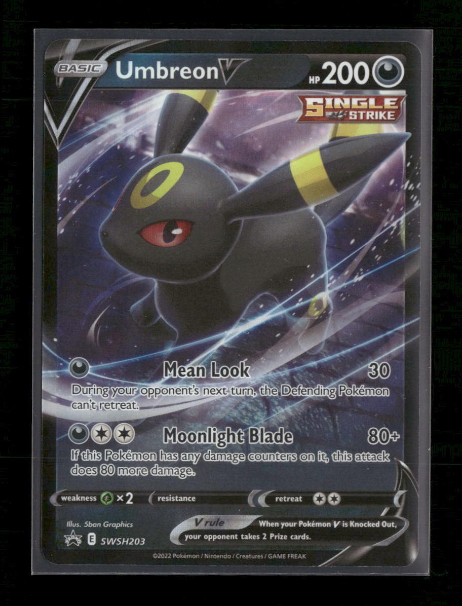SWSH: Sword & Shield Promo Cards Umbreon V #SWSH203