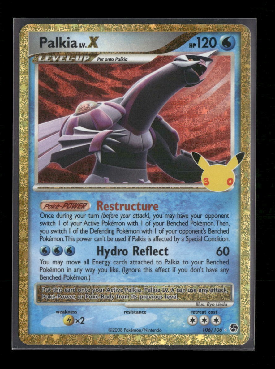 ME: 30th Celebration Classic Collection Palkia LV.X #106/106