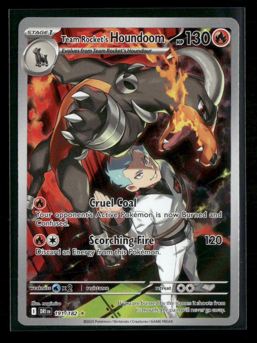 SV10: Destined Rivals Team Rocket's Houndoom #191/182