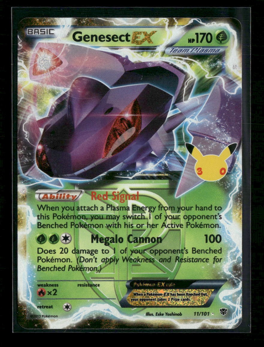 ME: 30th Celebration Classic Collection Genesect EX (Team Plasma) #11/101