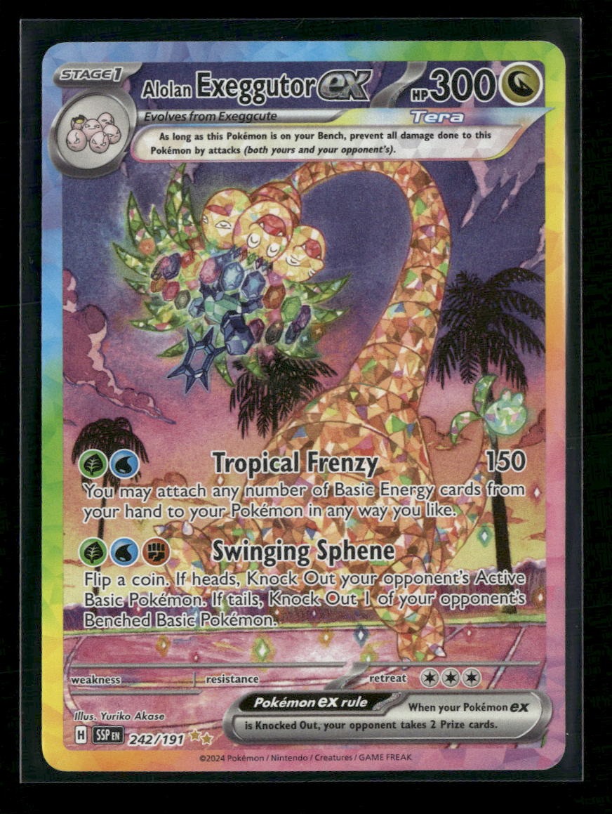 SV08: Surging Sparks Alolan Exeggutor ex #242/191