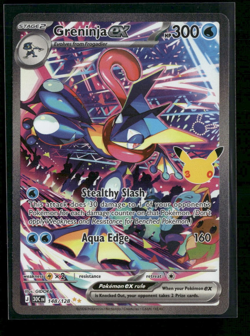 ME: 30th Celebration Greninja ex #148/128