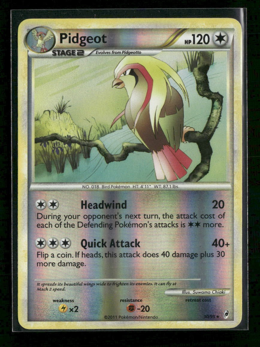 Call of Legends Pidgeot #30/95