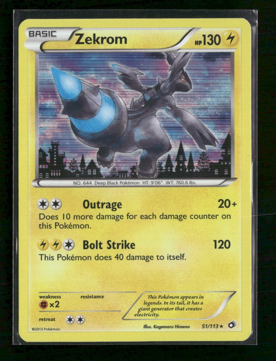 Legendary Treasures Zekrom #51/113