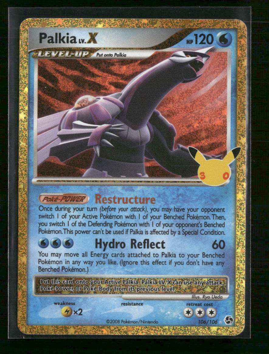 ME: 30th Celebration Classic Collection Palkia LV.X #106/106