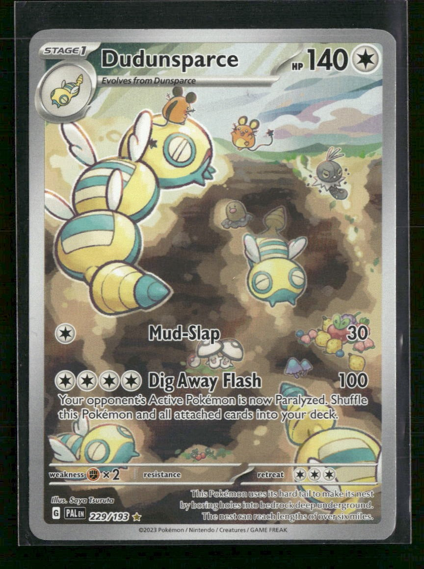 SV02: Paldea Evolved Dudunsparce #229/193