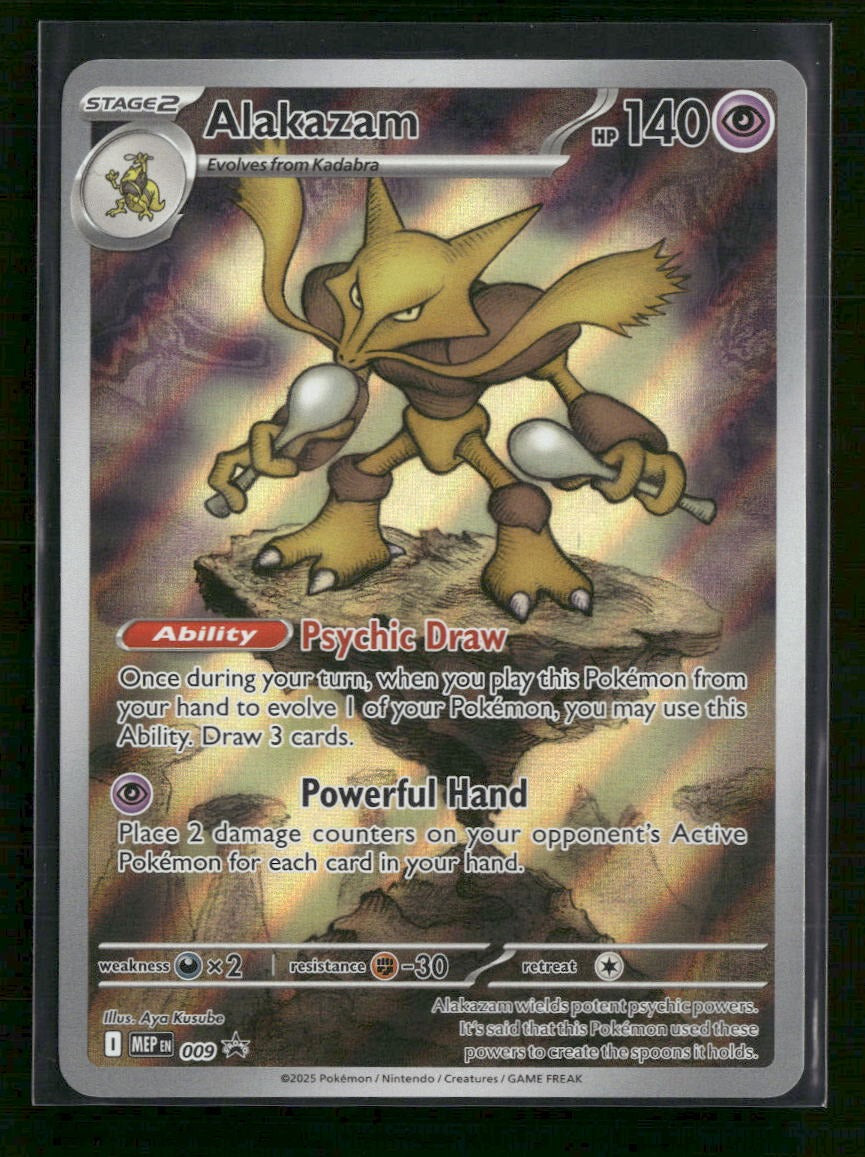 ME: Mega Evolution Promo Alakazam #009