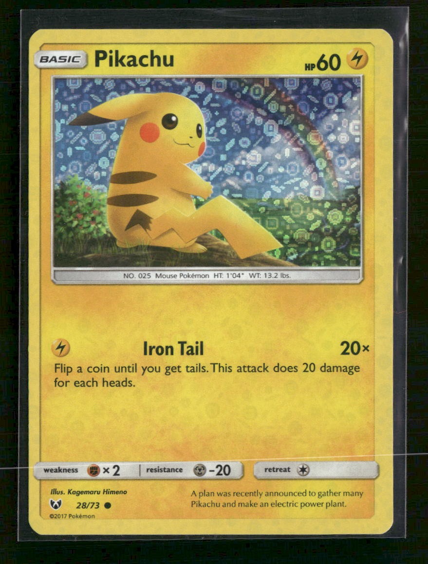 Miscellaneous Cards & Products Pikachu #028/073