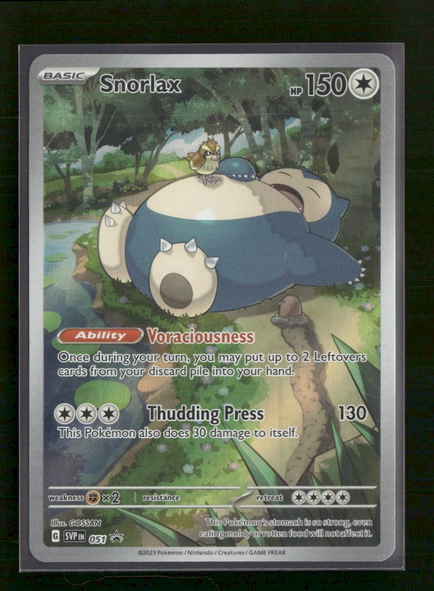 SV: Scarlet & Violet Promo Cards Snorlax #051