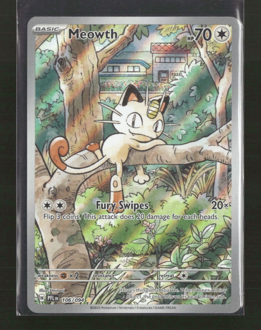 ME02: Phantasmal Flames Meowth #106/094