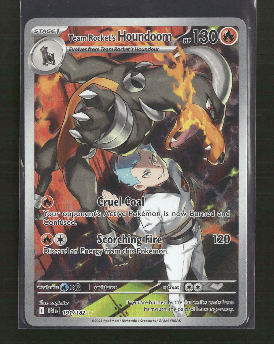SV10: Destined Rivals Team Rocket's Houndoom #191/182