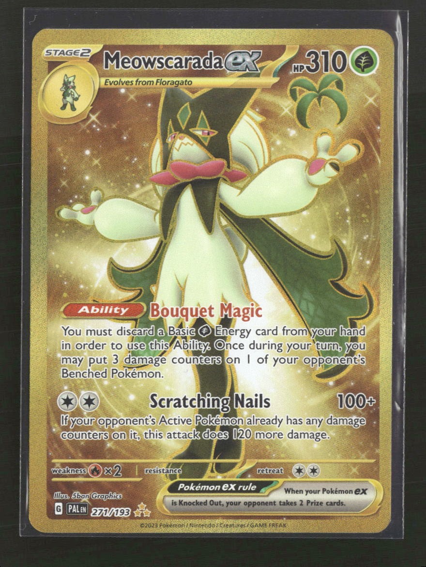 SV02: Paldea Evolved Meowscarada ex #271/193
