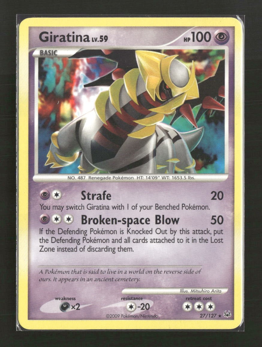 Platinum Giratina (27) #27/127