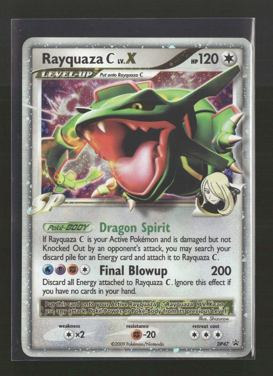 Diamond and Pearl Promos Rayquaza C LV.X #DP47