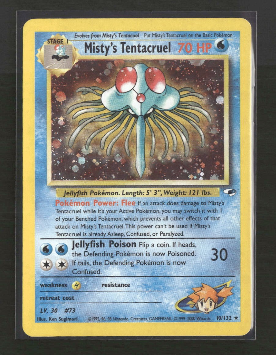Gym Heroes Misty's Tentacruel #010/132