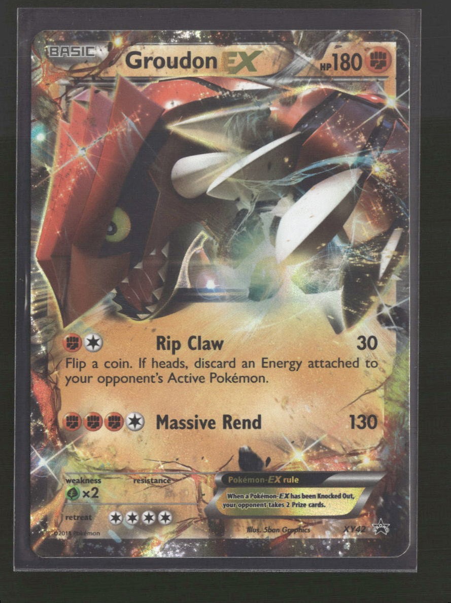 XY Promos Groudon EX #XY42