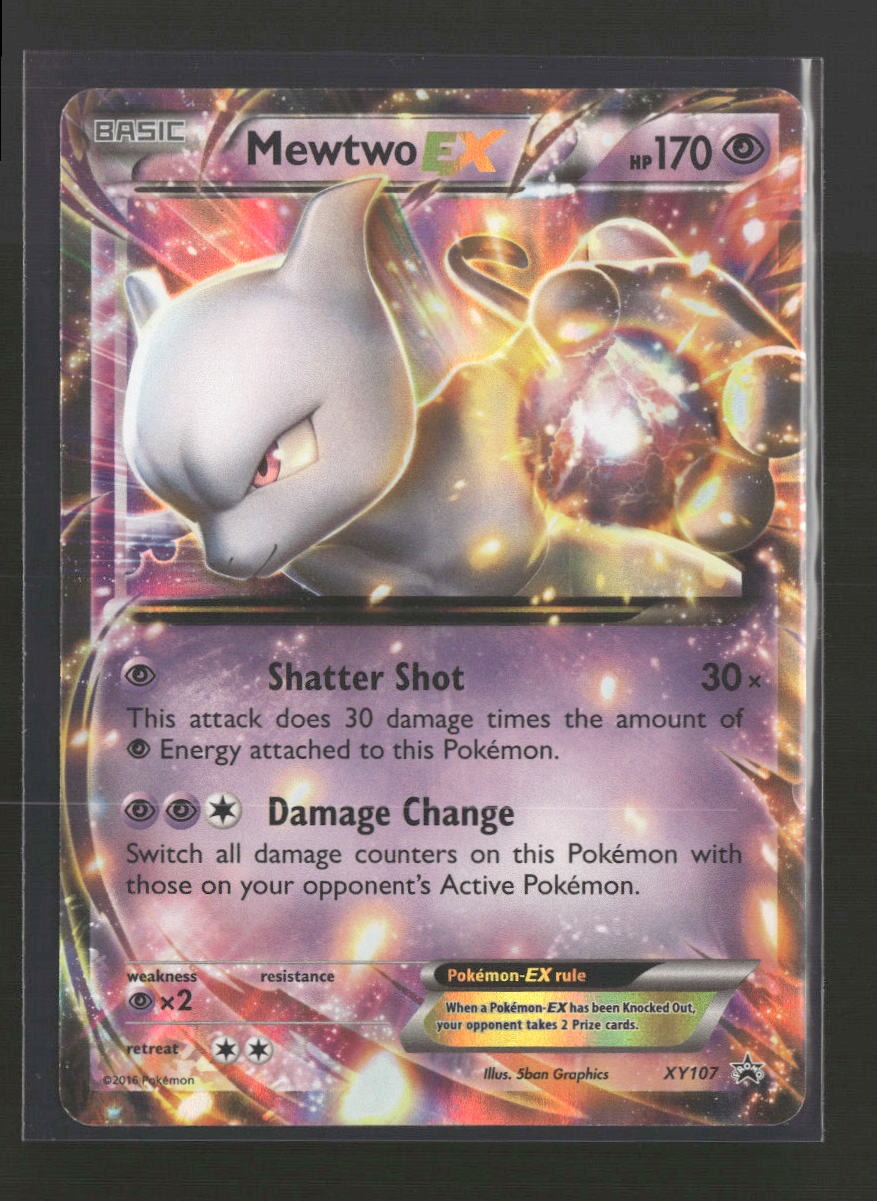 XY Promos Mewtwo EX #XY107