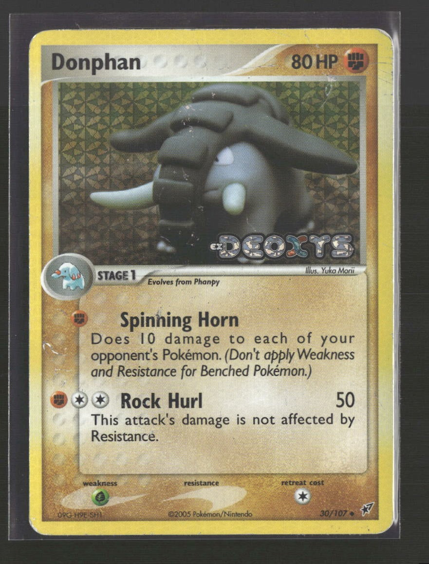 Deoxys Donphan #30/107 Damaged
