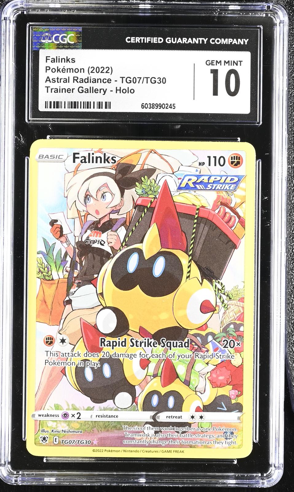 2022 Astral Radiance Falinks 10 CGC #TG07/TG30