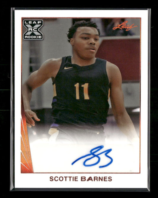 2021-22 Leaf Metal Scottie Barnes AU #BA-SB1