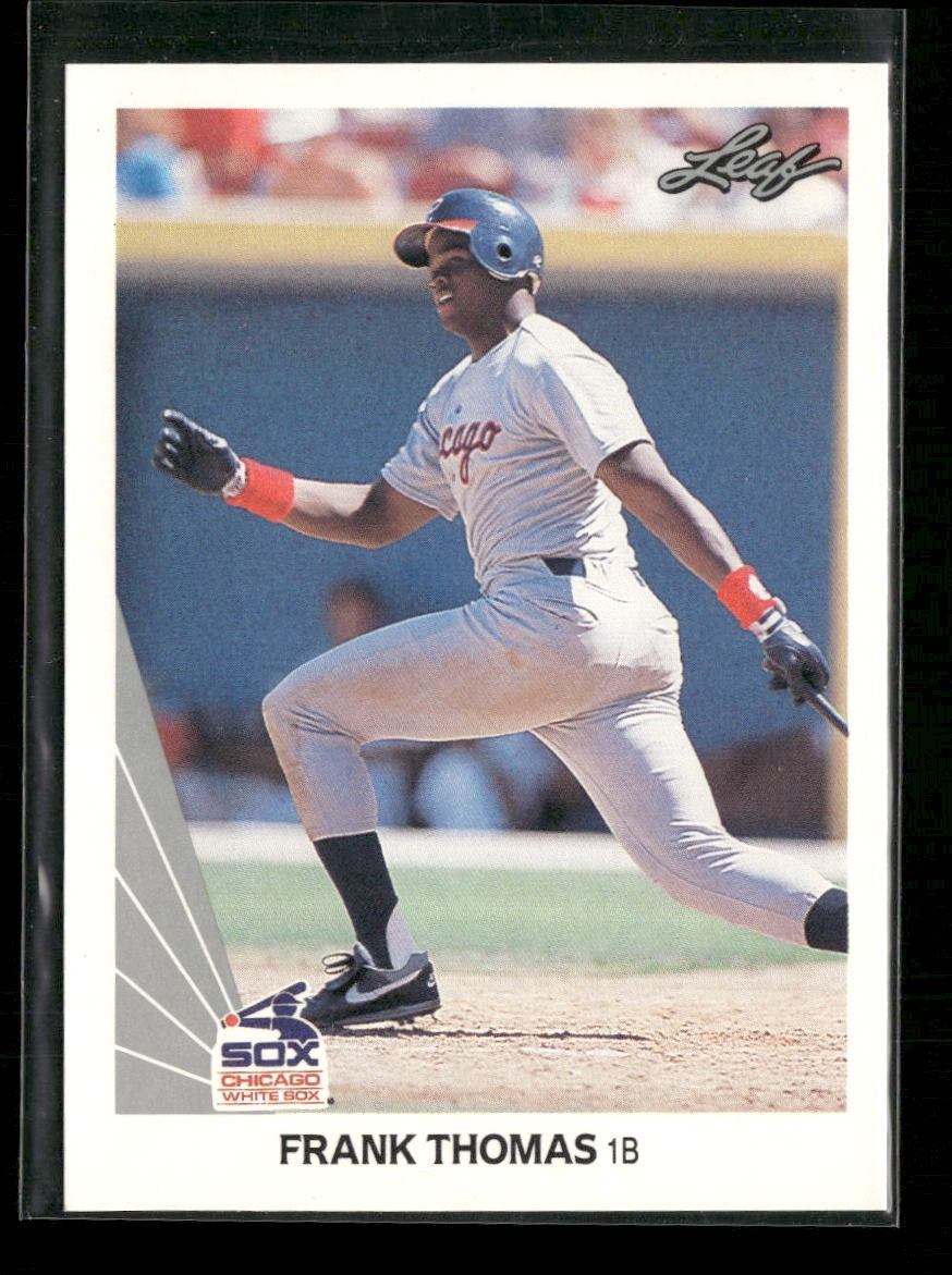 1990 Leaf Frank Thomas RC #300