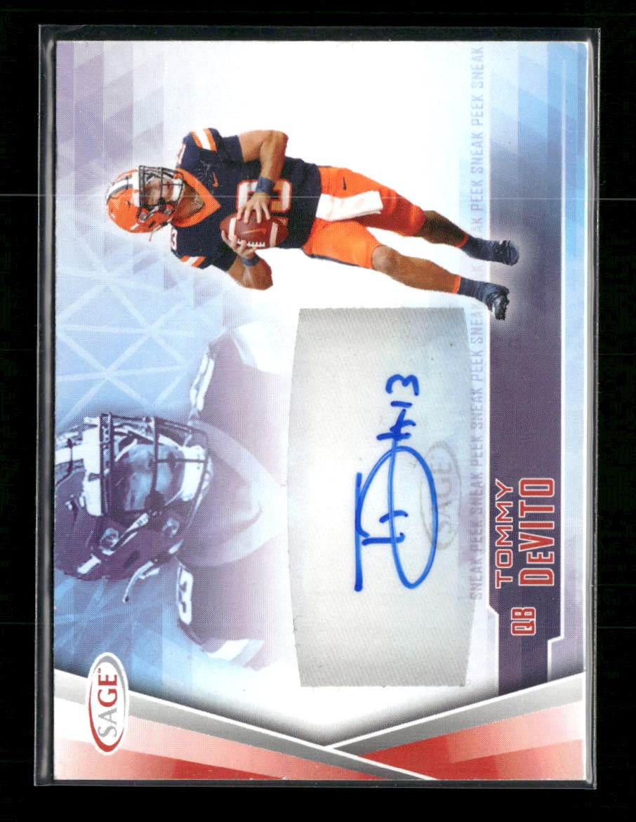 2022 SAGE Sneak Peek Autographs Tommy DeVito AU #SPA-TD
