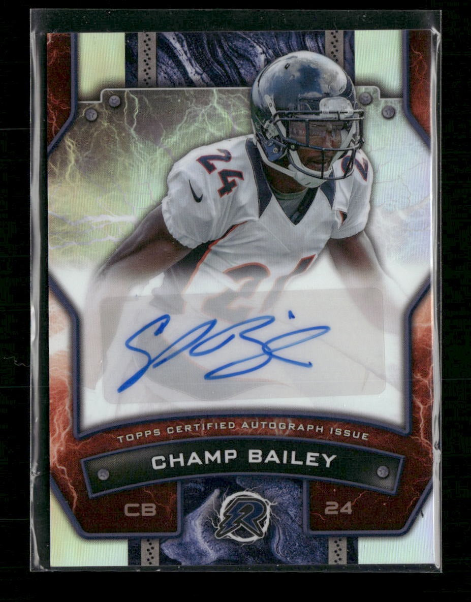 2024 Topps Resurgence Resurgence Signatures Champ Bailey AU #RS-CB
