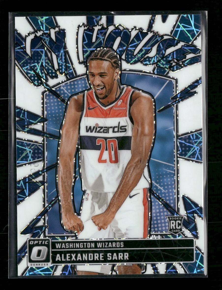 2024-25 Donruss Optic My House White Velocity Alexandre Sarr #/59 #9