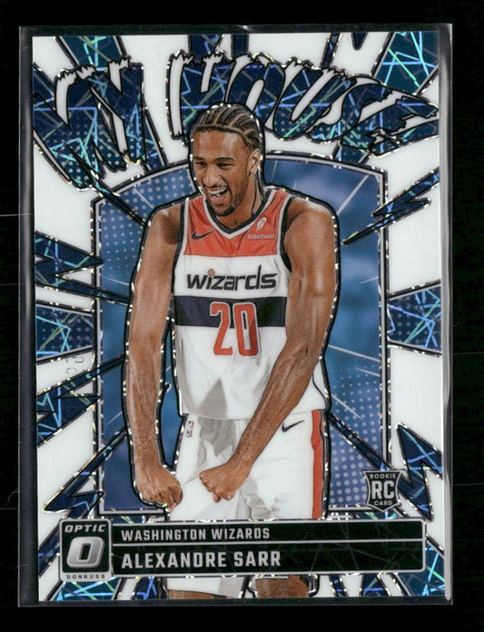 2024-25 Donruss Optic My House White Velocity Alexandre Sarr #/59 #9
