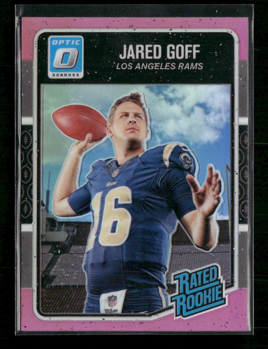 2016 Donruss Optic Pink Jared Goff RC #172