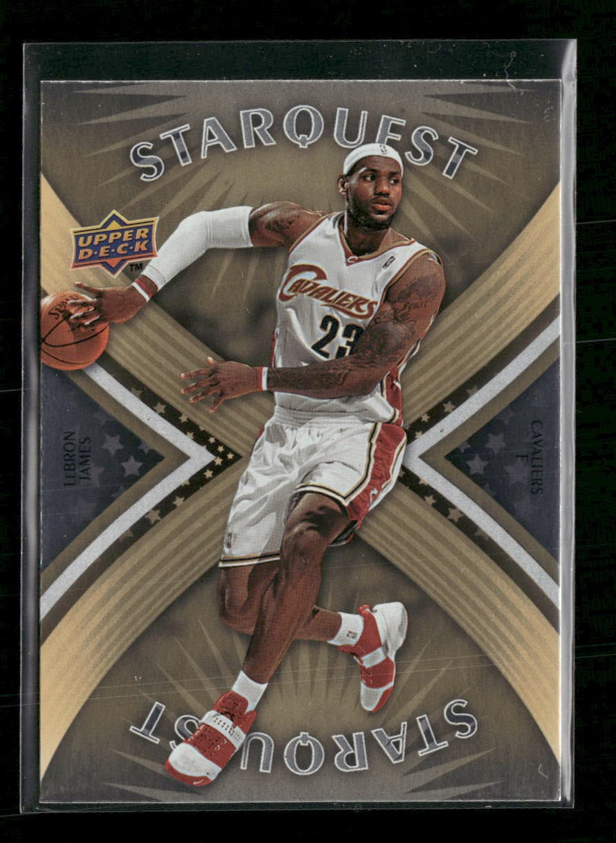2008-09 Upper Deck StarQuest Gold Ultra Rare LeBron James #SQ-17